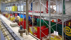 Protočni regali odozgo