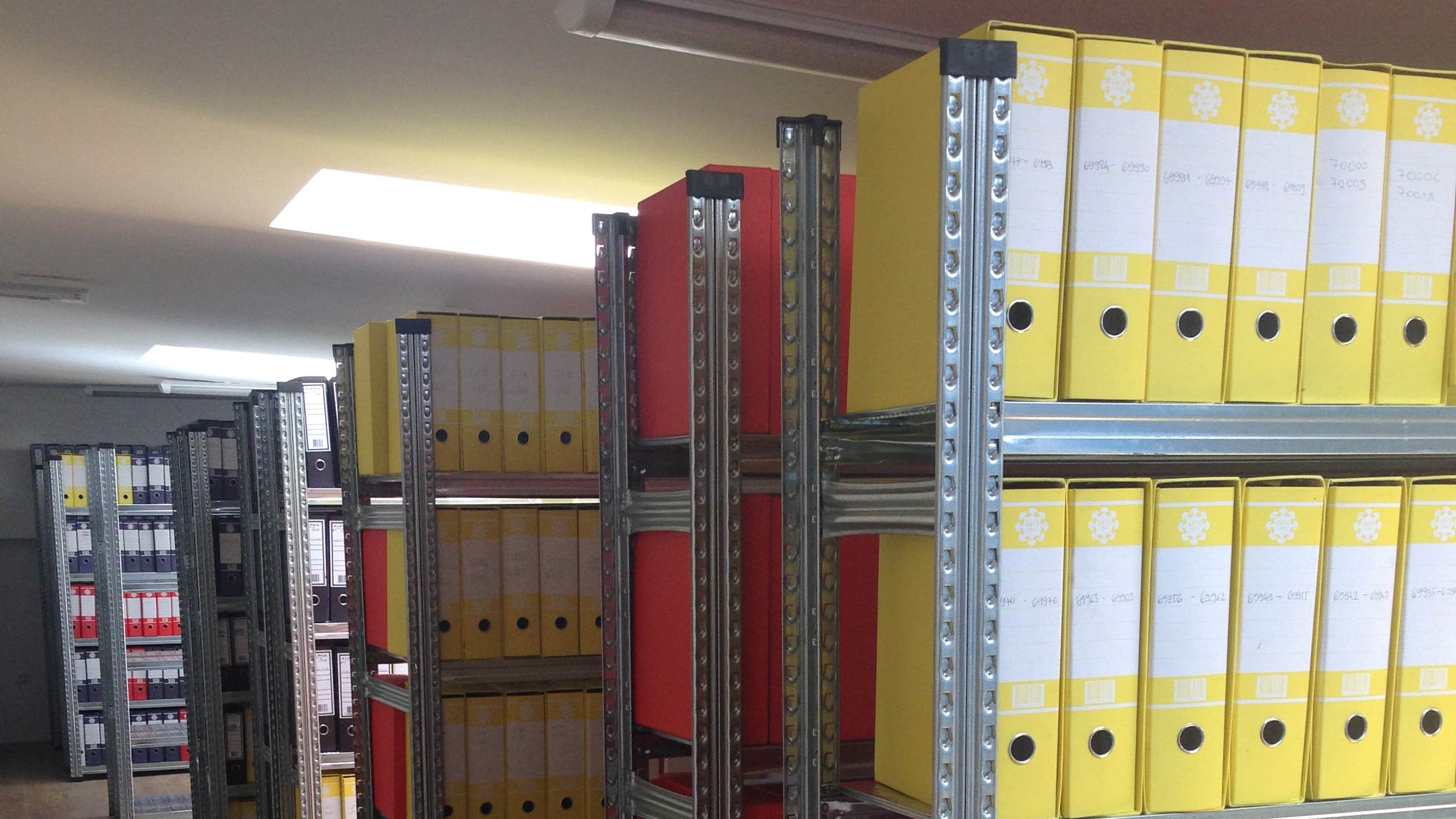 Metalne Magacinske/Arhivske Police Super 123